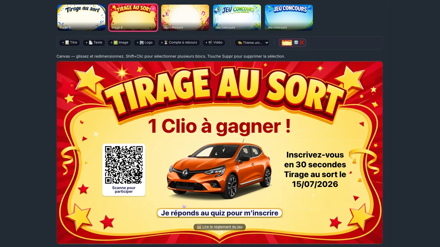 L’éditeur de diaporama Winacom : composez vos contenus au glisser-déposer